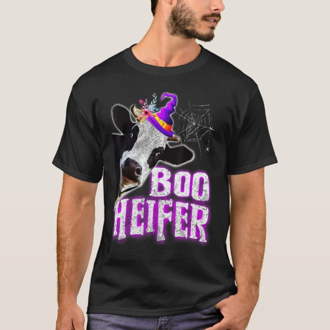 Camiseta Presente engraçado de Halloween para fazendeiro am (Frente)