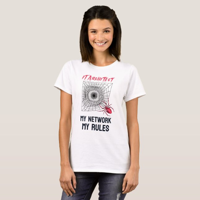Camiseta Presente engraçado de humor de administrador de re (Frente Completa)