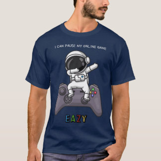 Camiseta Presente engraçado de jogo online