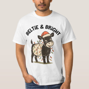 Camiseta Presente engraçado de Natal Cinto Retro Galloway B