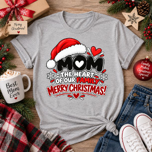 Camiseta Presente engraçado de Natal para a mãe, de aprecia