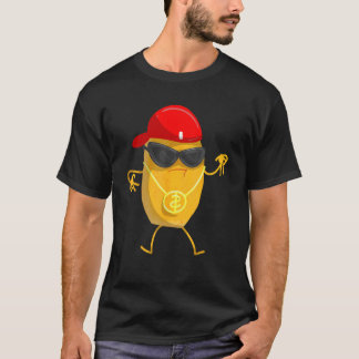Camiseta Presente engraçado de nugget de frango para crianç