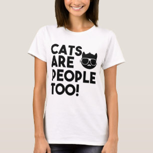 Camiseta Presente Engraçado De Pão De Gato - Os Gatos Sã