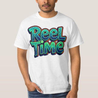 Camiseta Presente Engraçado de Peixe em Tempo Real para Pes