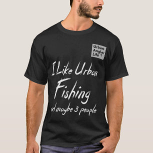 Camiseta Presente engraçado de pesca de esquiador de vida d