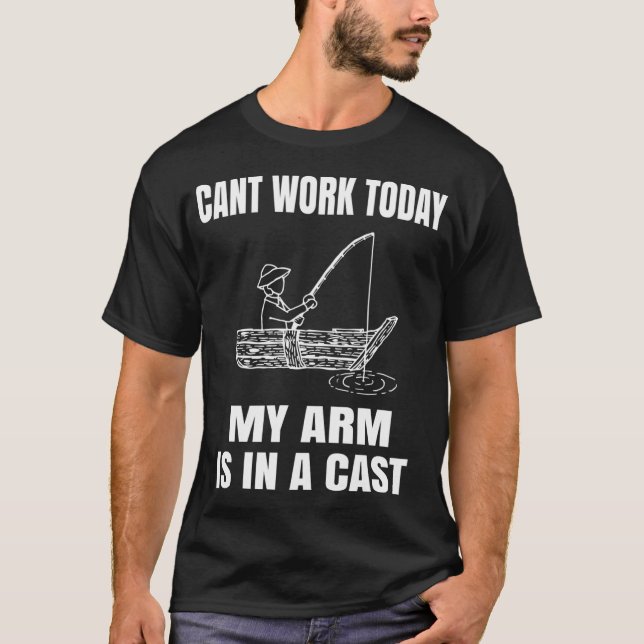 Camiseta Presente engraçado de pesca de robalo de boca larg (Frente)