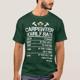 Camiseta Presente Engraçado de Taxa Horária do Centro para 