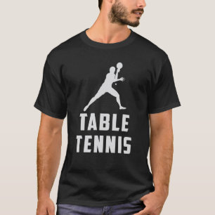 Camiseta Presente Engraçado de Tênis de Ping Pong - Mesa Pa