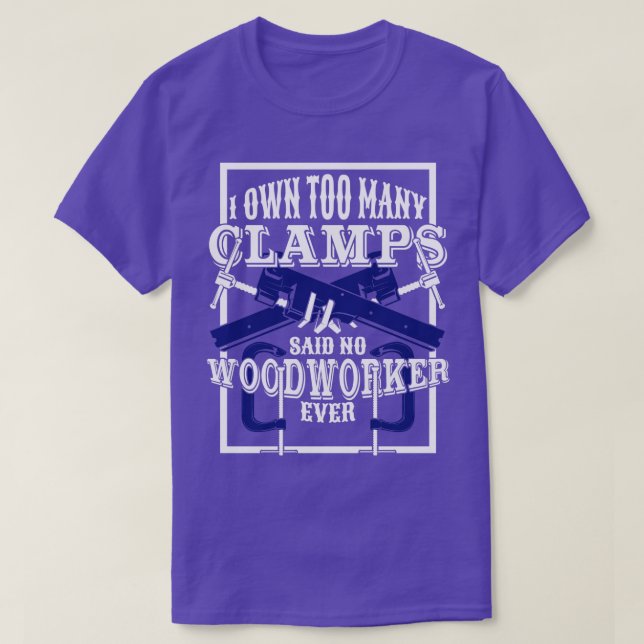 Camiseta Presente Engraçado de Woodworking Woodworker (Frente do Design)