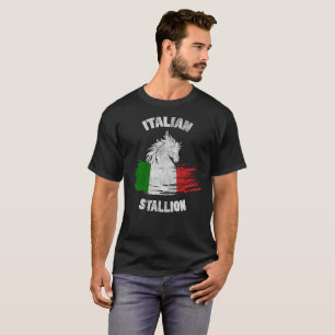 Camiseta Presente engraçado do cavalo italiano de Italia da