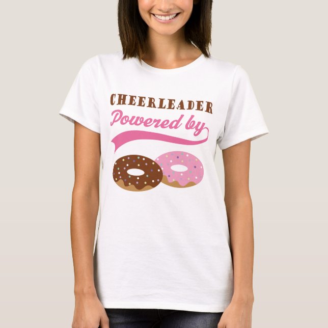 Camiseta Presente engraçado do cheerleader (Frente)