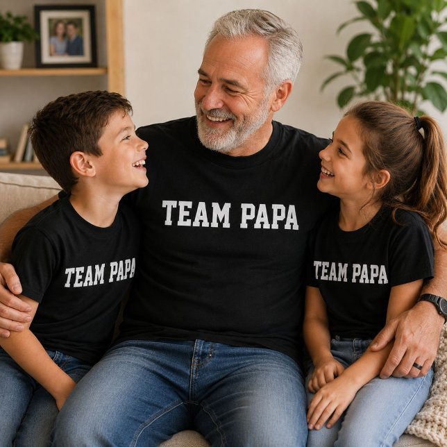 Camiseta Presente engraçado do Dia dos Pais para o Time do  (Criador carregado)