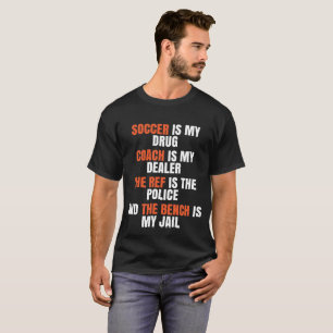 Camiseta Presente engraçado do futebol para treinadores do
