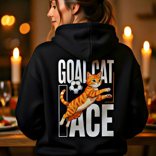 Camiseta Presente engraçado do gato do gol para amantes de 