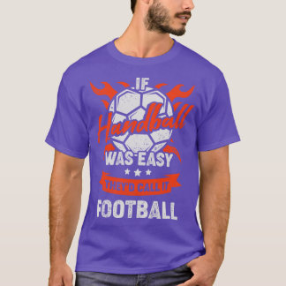 Camiseta Presente Engraçado do Jogador de Andebol Europeu