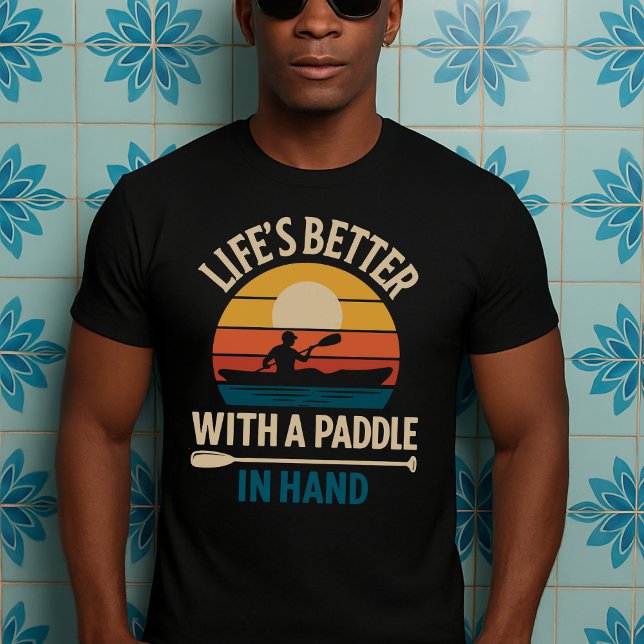 Camiseta presente engraçado do Kayak, amante da mãe pai (Criador carregado)