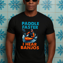 Camiseta presente engraçado do Kayak, amante da mãe pai