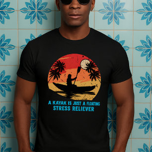 Camiseta presente engraçado do Kayak, amante da mãe pai