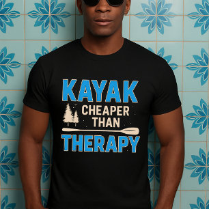 Camiseta presente engraçado do Kayak, amante da mãe pai