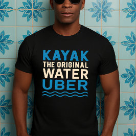 Camiseta presente engraçado do Kayak, amante da mãe pai