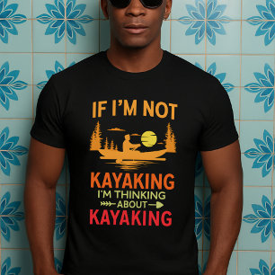 Camiseta presente engraçado do Kayak, amante da mãe pai