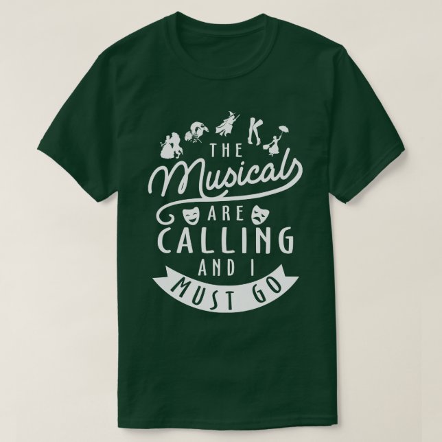 Camiseta Presente Engraçado do Lover Broadway (Frente do Design)