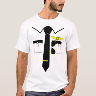 Camiseta Presente engraçado do plano do avião do piloto d