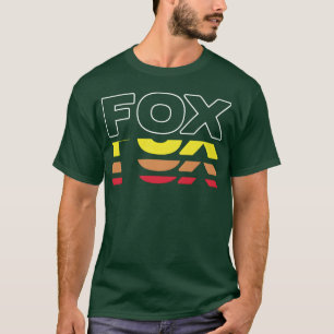 Camiseta Presente engraçado do primeiro nome Fo pôr do sol