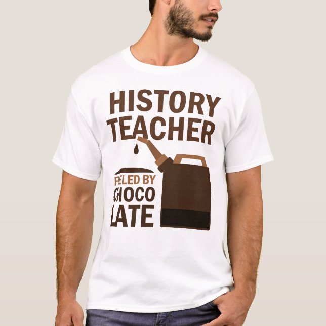 Camiseta Presente (engraçado) do professor da história (Frente)