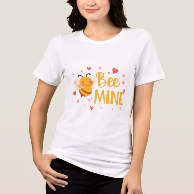 Camiseta Presente engraçado e fofo do Dia dos Namorados (Frente)