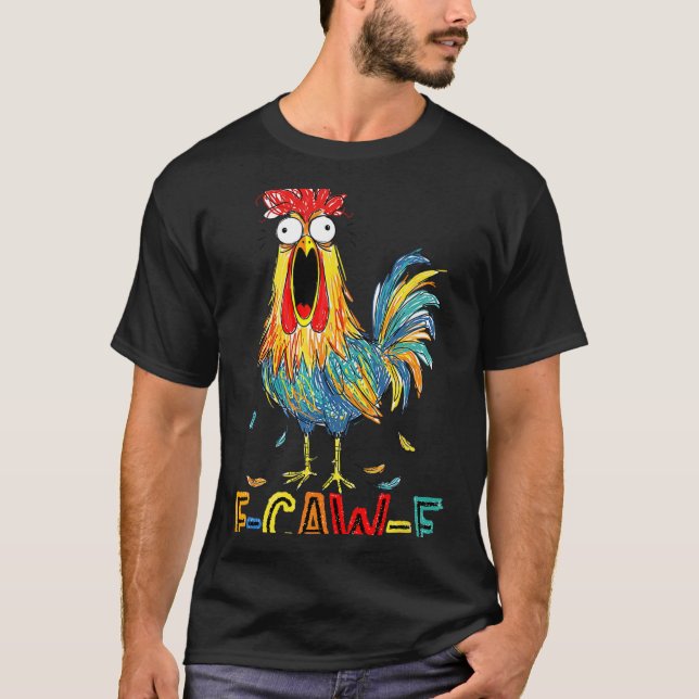 Camiseta Presente engraçado ideia para trabalho F Caw F eng (Frente)