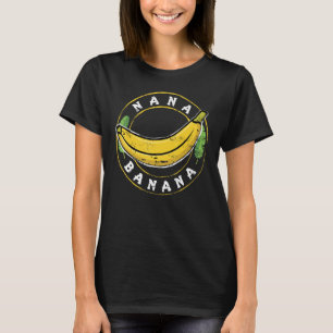 Camiseta Presente engraçado Nana Banana design