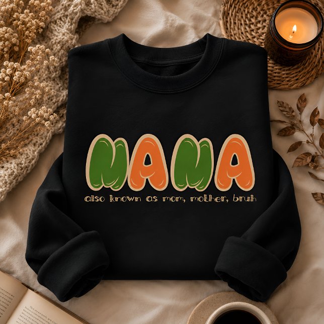 Camiseta Presente engraçado para a mãe (Criador carregado)