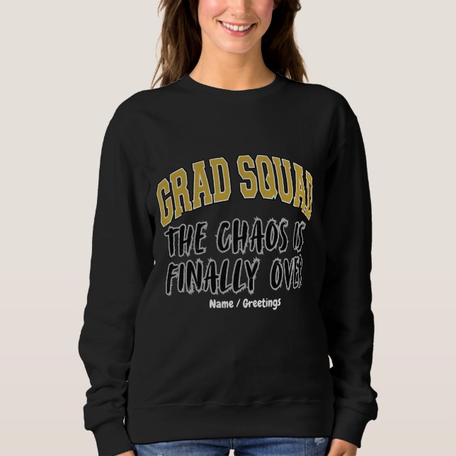 Camiseta Presente Engraçado para a Turma de Formandos O Cao (Frente)