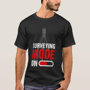 Camiseta Presente Engraçado para Agrimensores para Engenhei