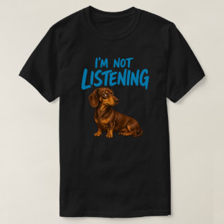 Camiseta Presente engraçado para amante de cachorro Dachshu