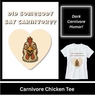 Camiseta Presente Engraçado para Amantes de Frango