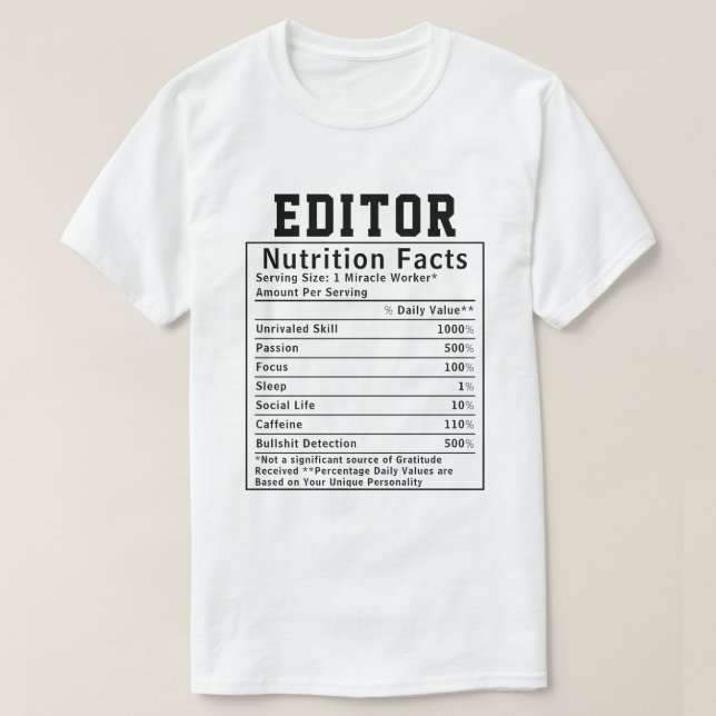 Camiseta Presente engraçado para funcionários da equipe de  (Frente do Design)