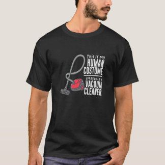 Camiseta Presente Engraçado Para Homens Legal Vácuo