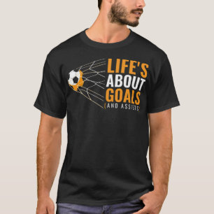 Camiseta Presente engraçado para jogadores de futebol, fã