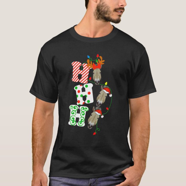 Camiseta Presente engraçado para meninas amantes de cavalos (Frente)