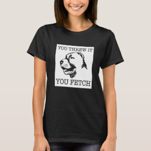 Camiseta Presente engraçado para o amante de cães do Shephe