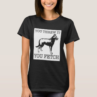 Camiseta presente engraçado para o amante de um cachorro