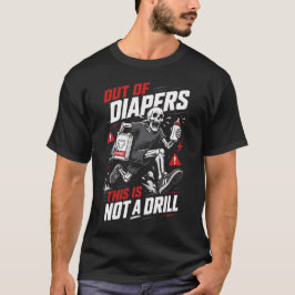 Camiseta Presente engraçado para o novo pai no chá de bebê