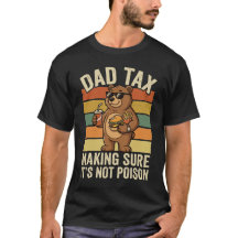 Presente engraçado para pai, imposto, urso, amante