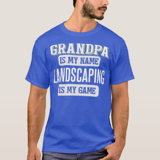 Camiseta Presente engraçado para paisagismo no Dia de os pa