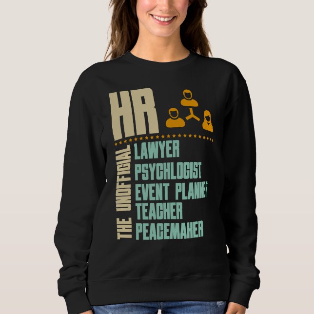 Camiseta Presente Engraçado Para Pessoa HR | Gestor de RH I (Frente)
