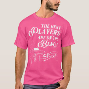 Camiseta Presente engraçado para pianista para homens e mul