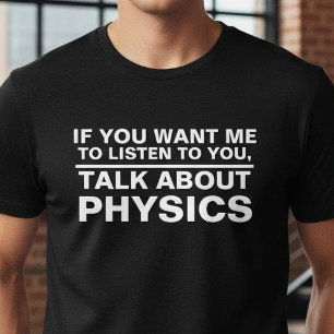 Camiseta Presente engraçado para professor de física, estud