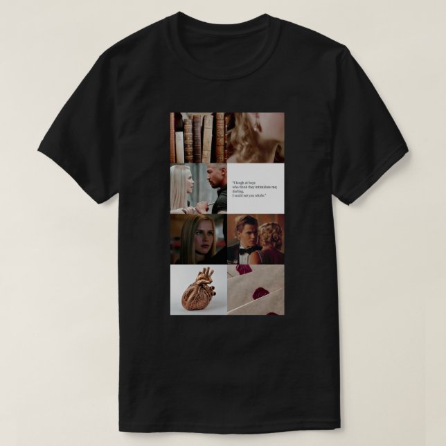 Camiseta Presente Engraçado Para Rebekah Mikaelson Oferece  (Frente do Design)